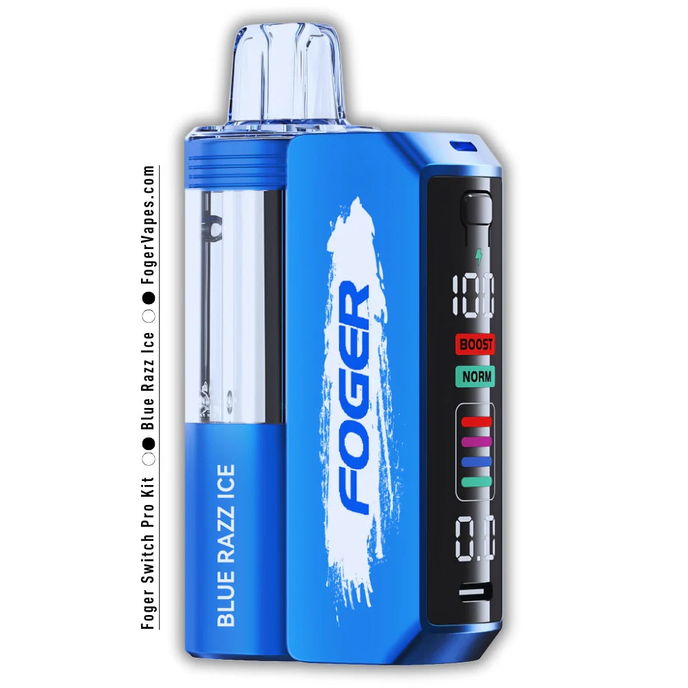 Blue Razz Ice Foger Switch Pro Kit 30K Puffs