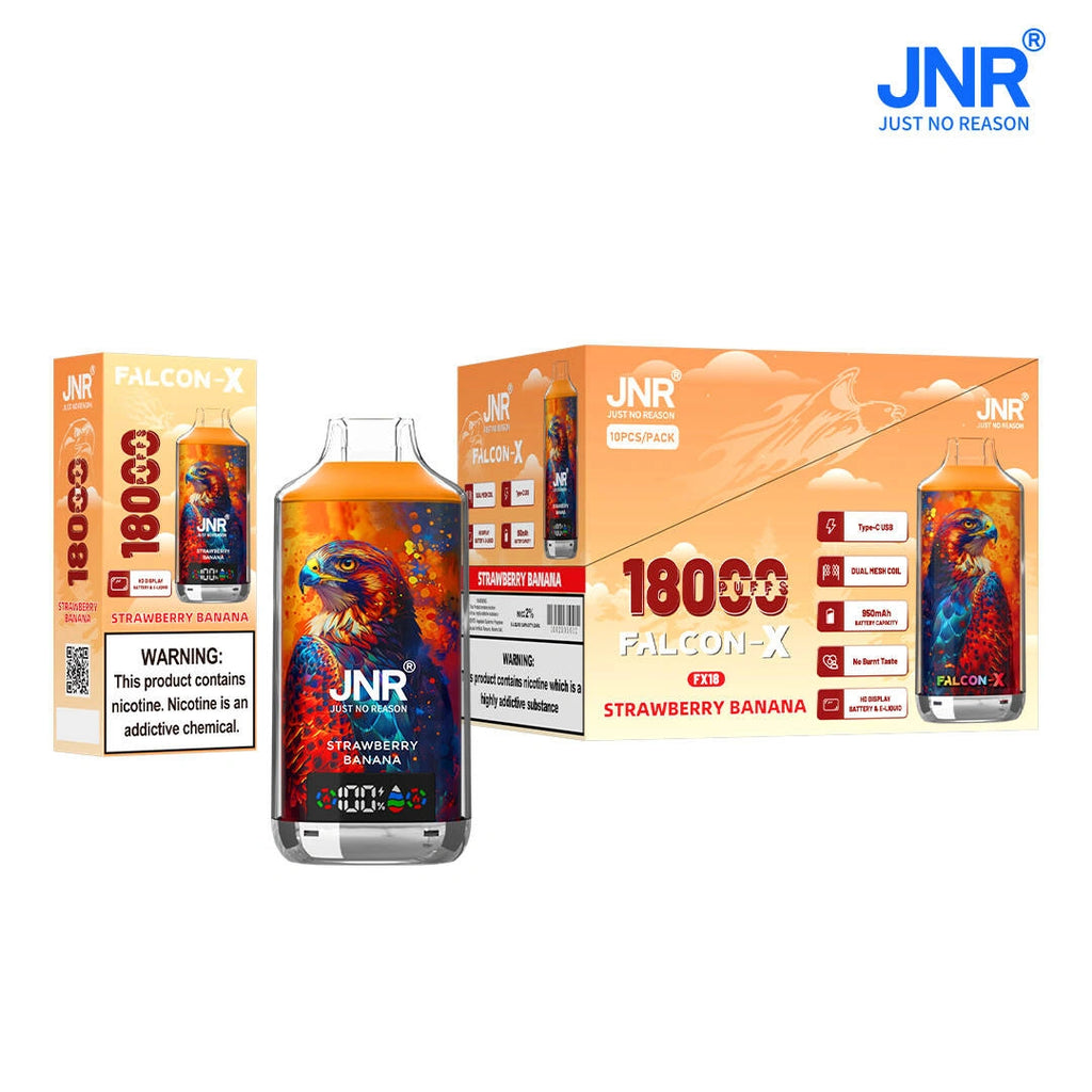 JNR- Falcon X – 18K Puffs