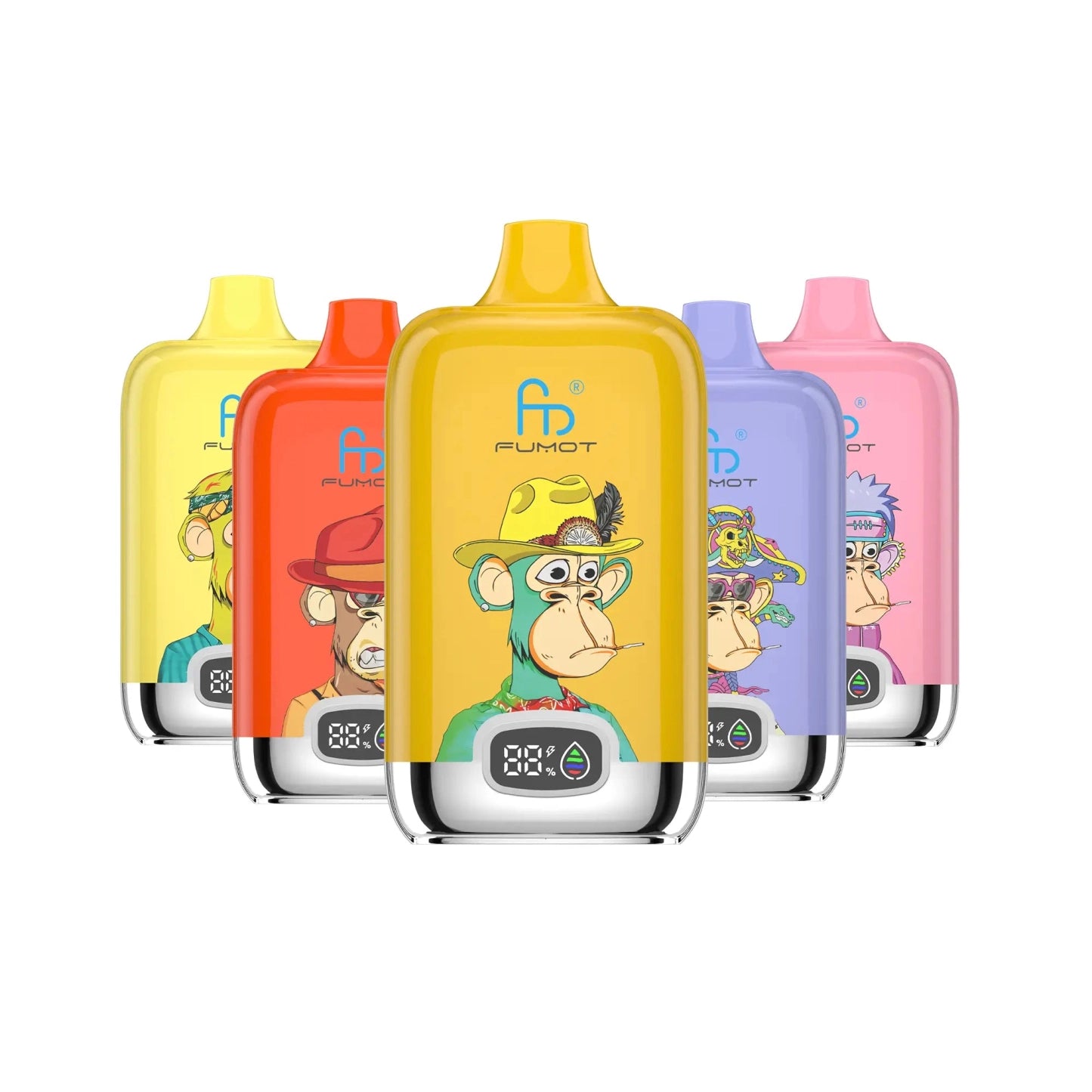 Fumot 12000 Digital Box 12000 Disposable Vape - (1 Vape)