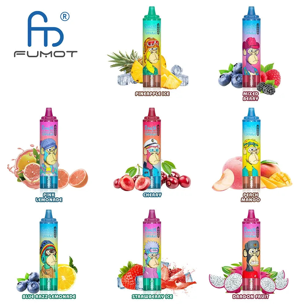 Fumot Tornado 15000 Disposable Vape - 25ML (1 Vape)